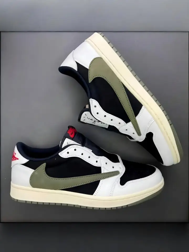 Air Jordan 1 Low x Travis Scott Olive