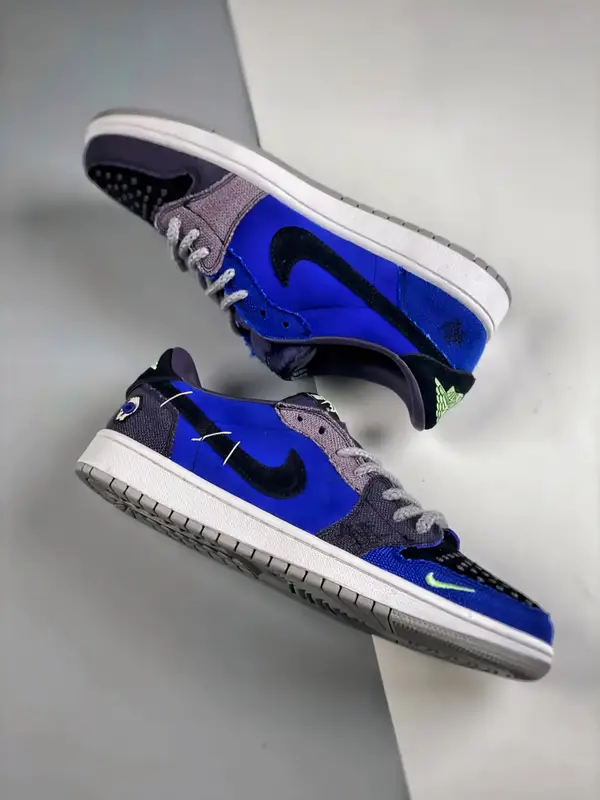 Zion Williamson x Jordan 1 Low OG "Voodoo Alternate" Blue